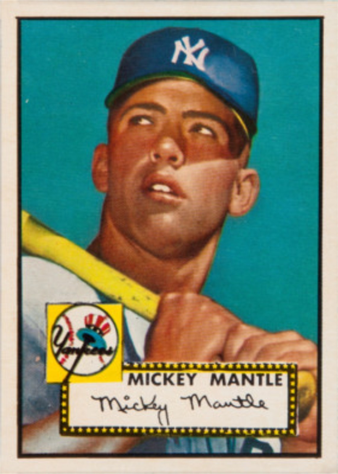 1952 Topps Mickey Mantle